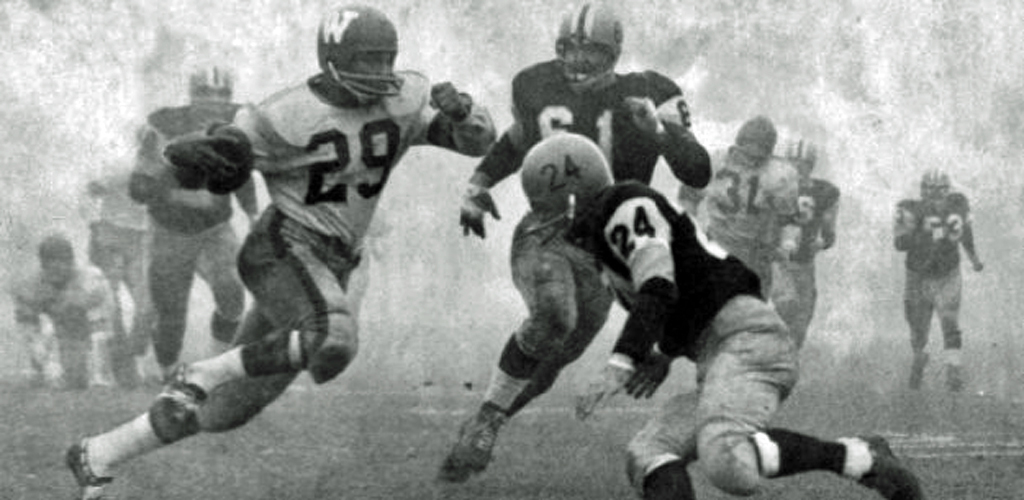 The 1962 Fog Bowl.