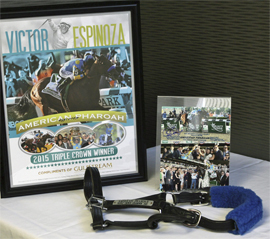 American Pharoah halter heads list of eBay items to be auctioned off in support of Alyssa Selman