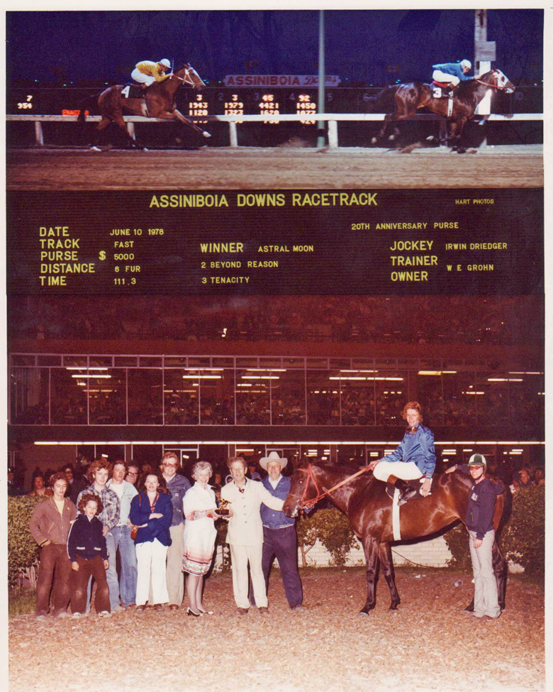 Astral Moon's final win on June 10, 1978.