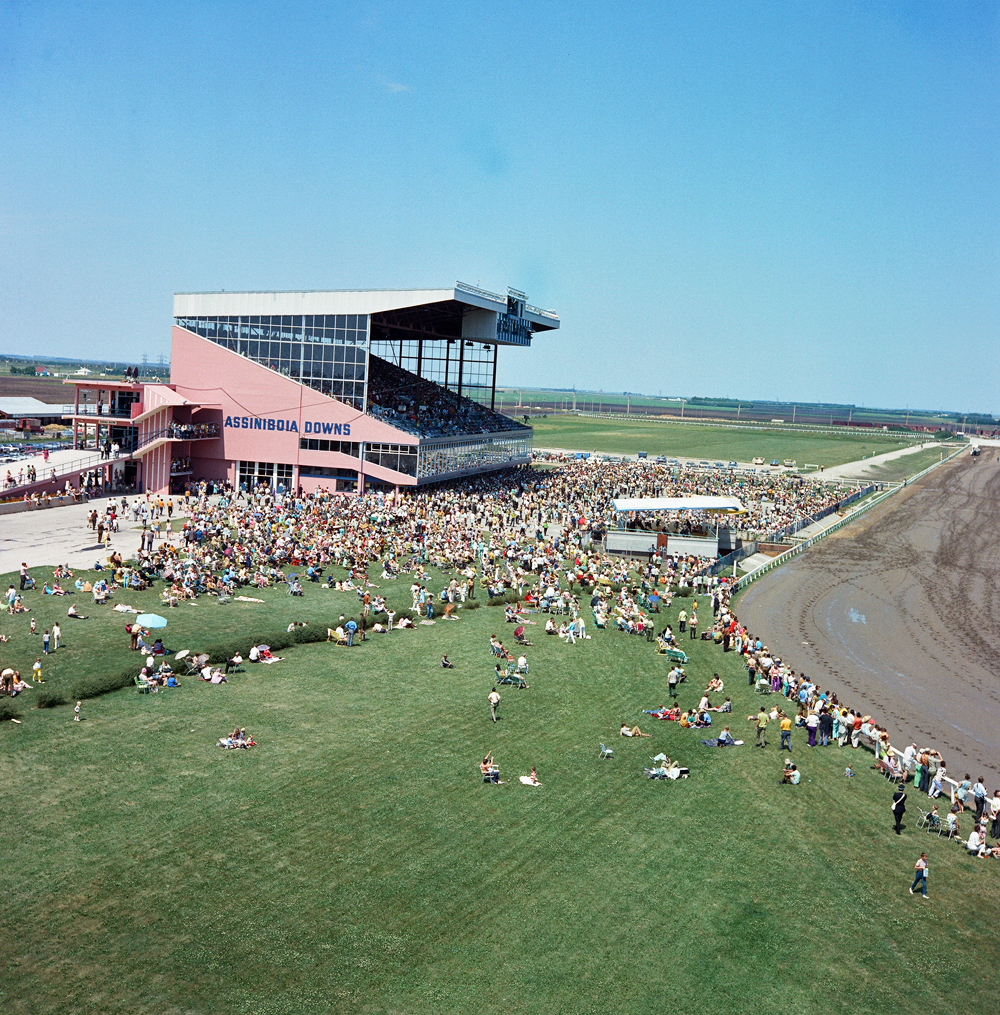 The largest Manitoba Derby crowd in history in 1970. 11,127 people!