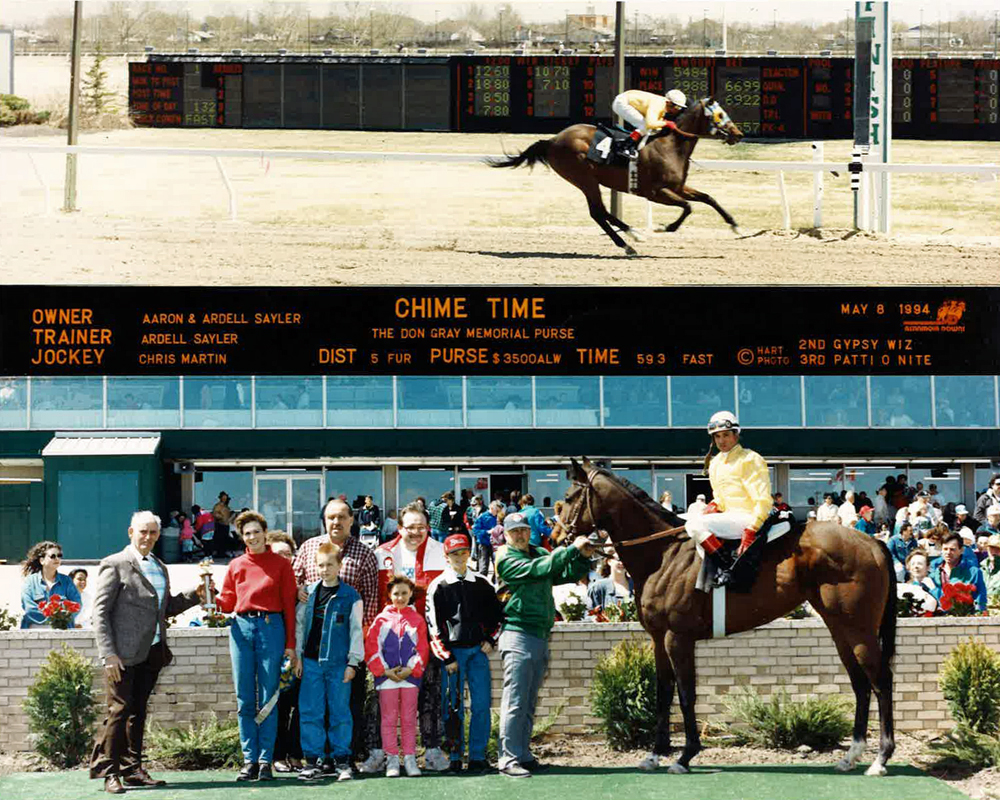 Ardell wins the first running of the Don Gray Memorial. May 8, 1994.