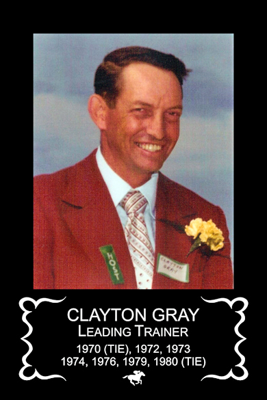 Clayton Gray. Seven training titles.