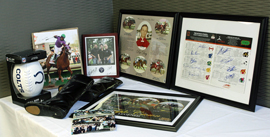 Horse Racing Autograph Collection. To be auctioned off on eBay Friday, August 21, 2015.