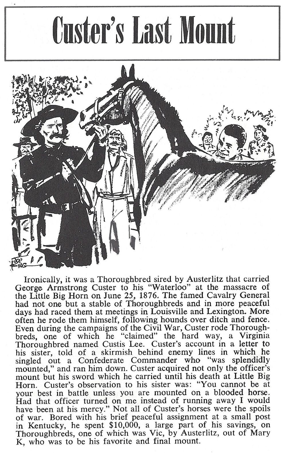 6. Custer's Last Mount